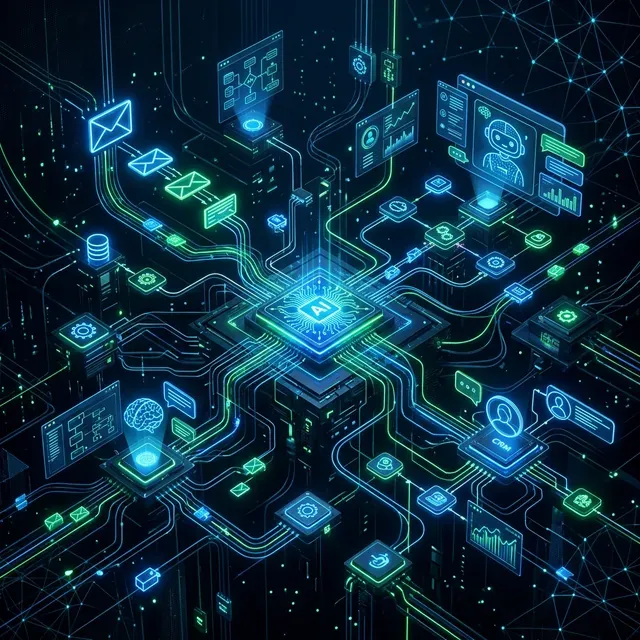 YourLegacy Tech automation network — AI, CRM and messaging flows